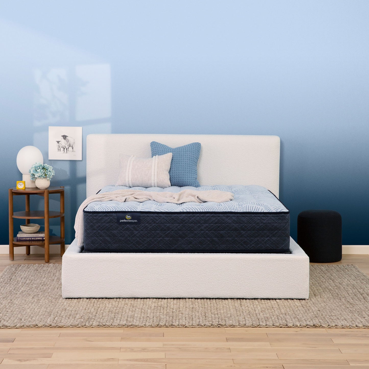 Perfect Sleeper - 13.5" Blue Lagoon Nights Medium Mattress