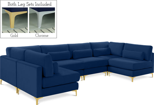 Julia - Modular Sectional 6 Piece - Navy