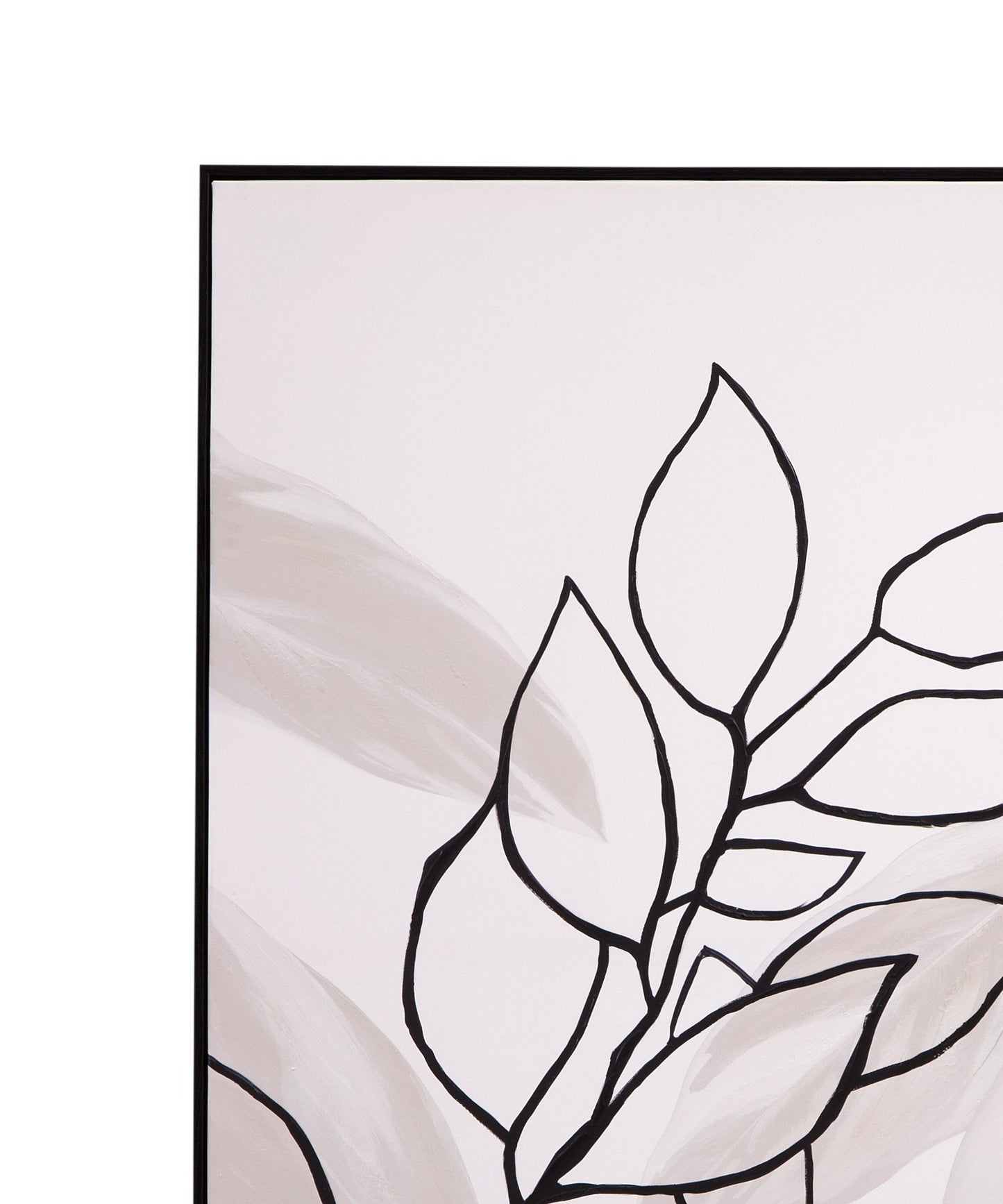 Harmony II Canvas Art - White