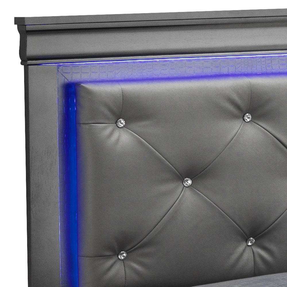 Glory Furniture - Lorana - Bed With LED