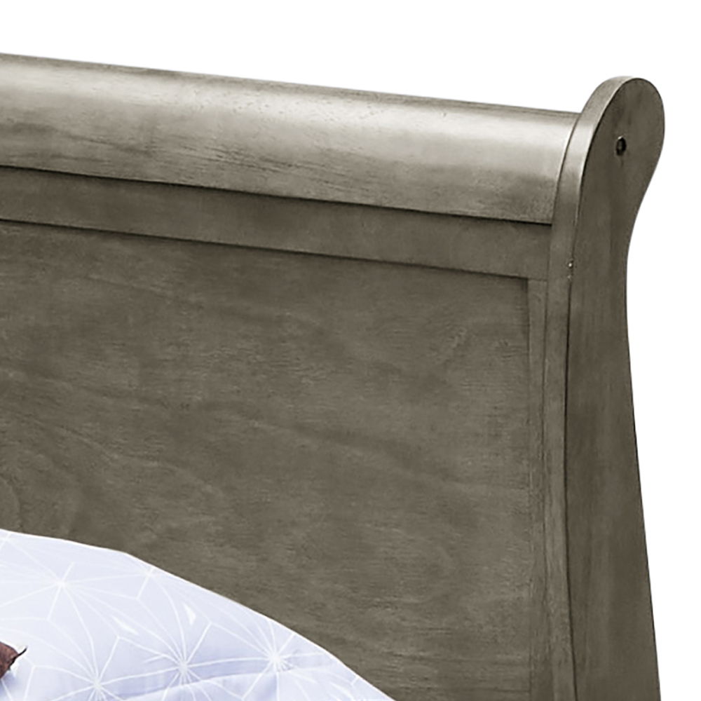 Glory Furniture - Louis Phillipe - Sleigh Bed