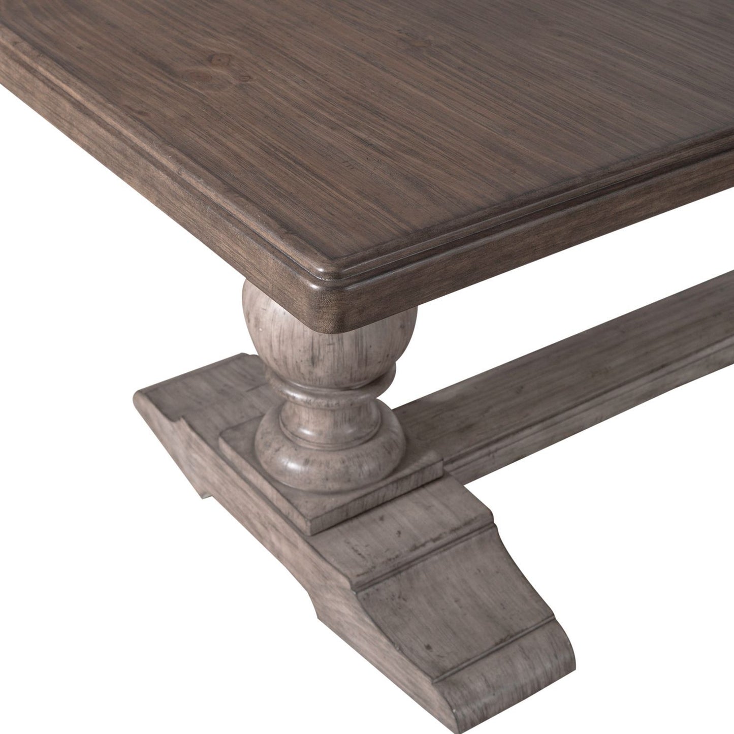 River Place - Trestle Table - Gray