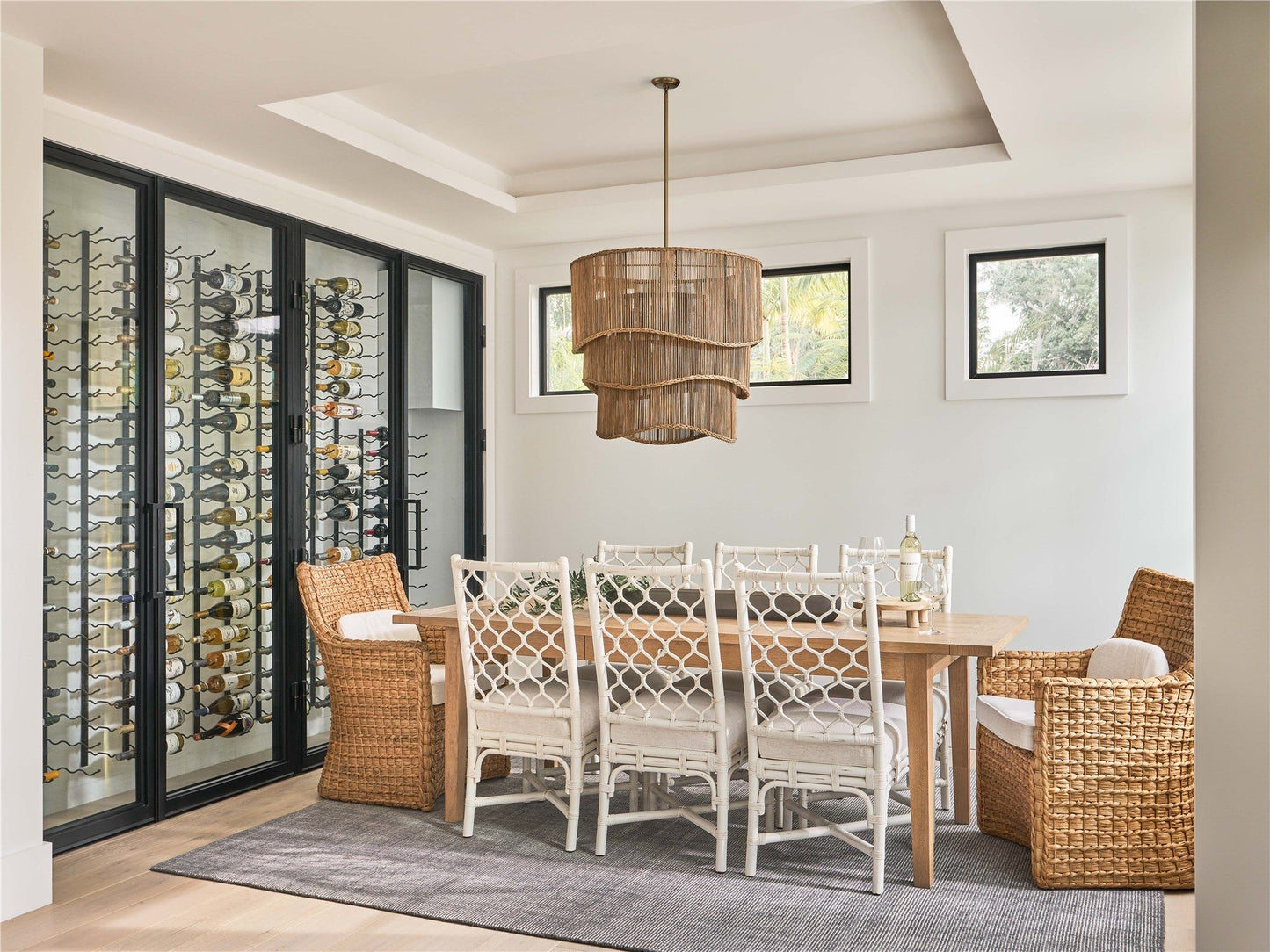 Weekender Coastal Living Home / Marblehead - Dining Table - Light Brown