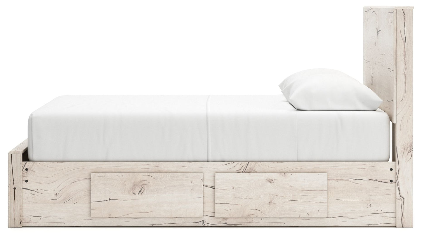 Lawroy - Panel Bed With Storage