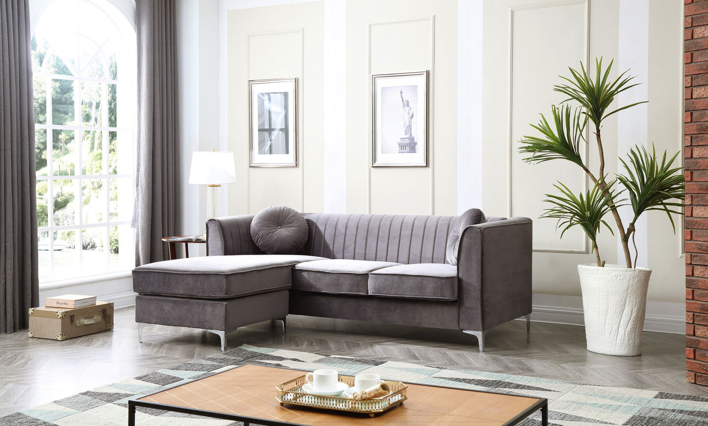 Glory Furniture - Delray - Sofa Chaise