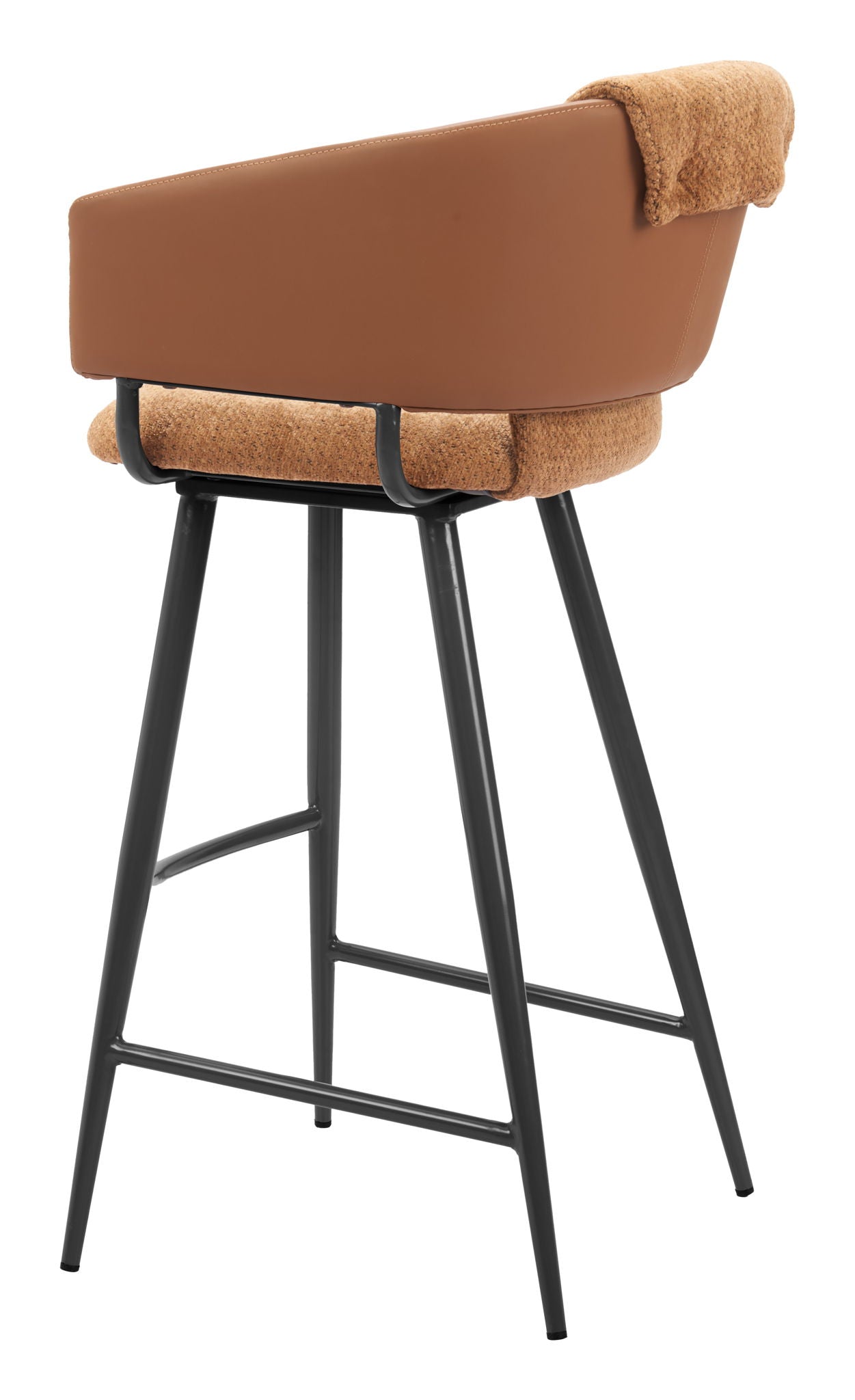 Juno - Barstool (Set of 2) - Brown