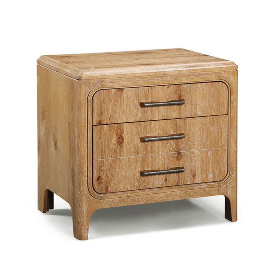 Westcott - Night Stand - Cerused Natural