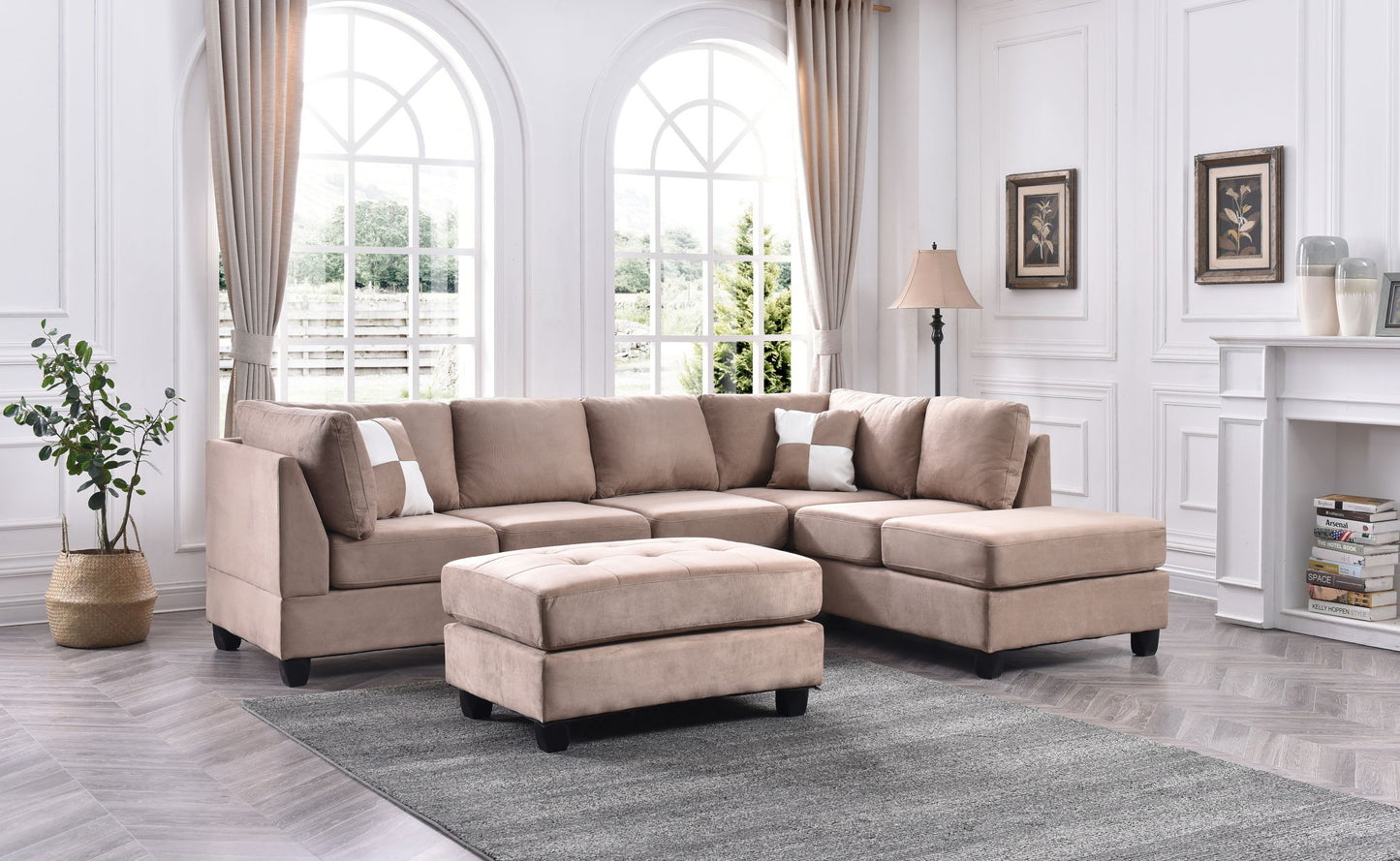 Glory Furniture - Malone - Sectional