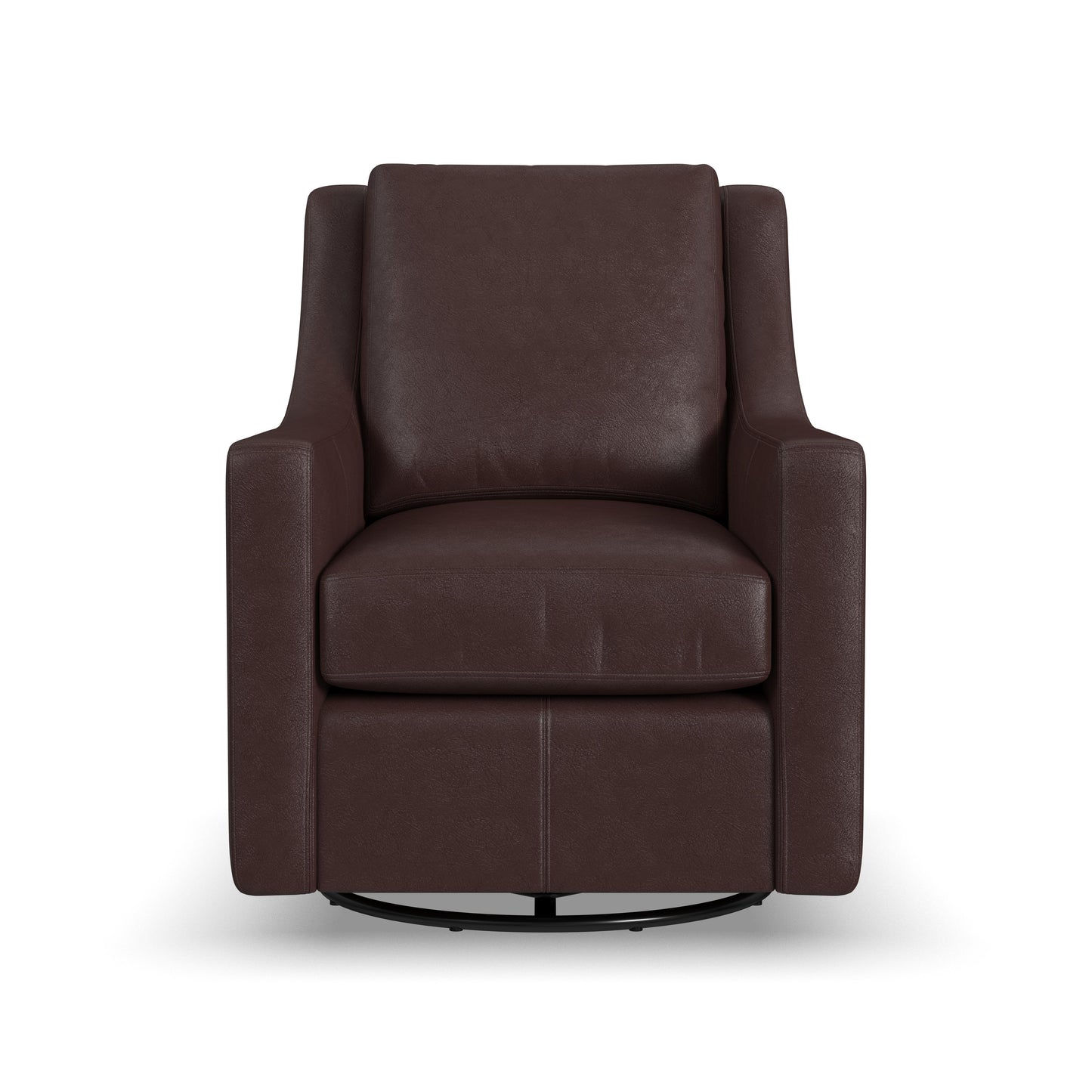 Murph - Leather Stationary Swivel Chair