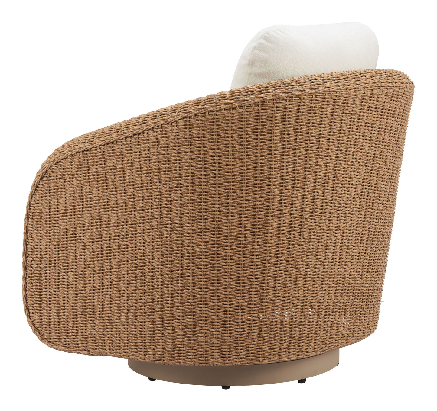 Solara - Outdoor Swivel Chair - Ivory