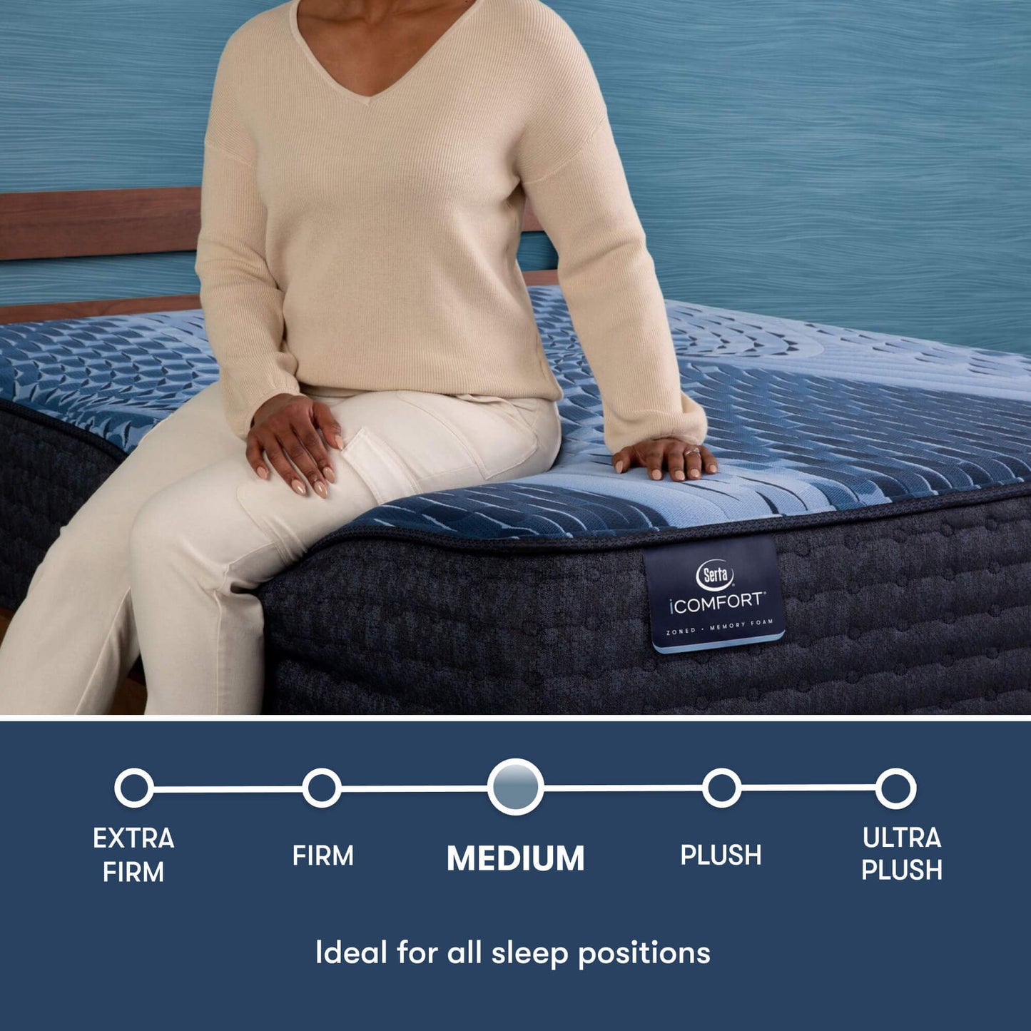 iComfort - 14" Aspire Memory Foam Medium Mattress
