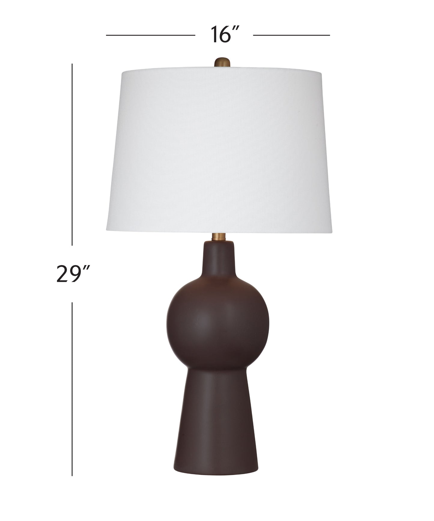 Groton - Table Lamp - Chocolate