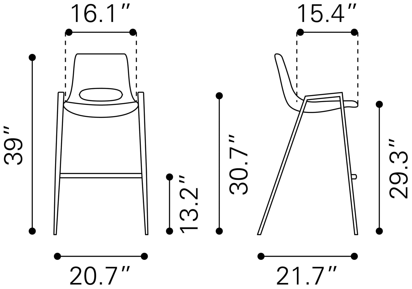 Desi - Barstool (Set of 2)