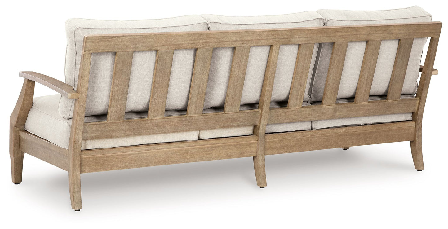 Carter Hall - Sofa With Cushion - Beige