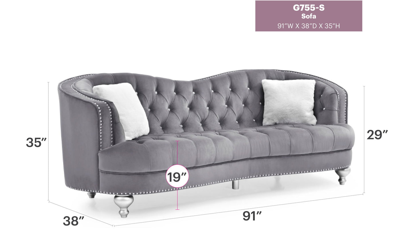 Glory Furniture - Jewel - Sofa