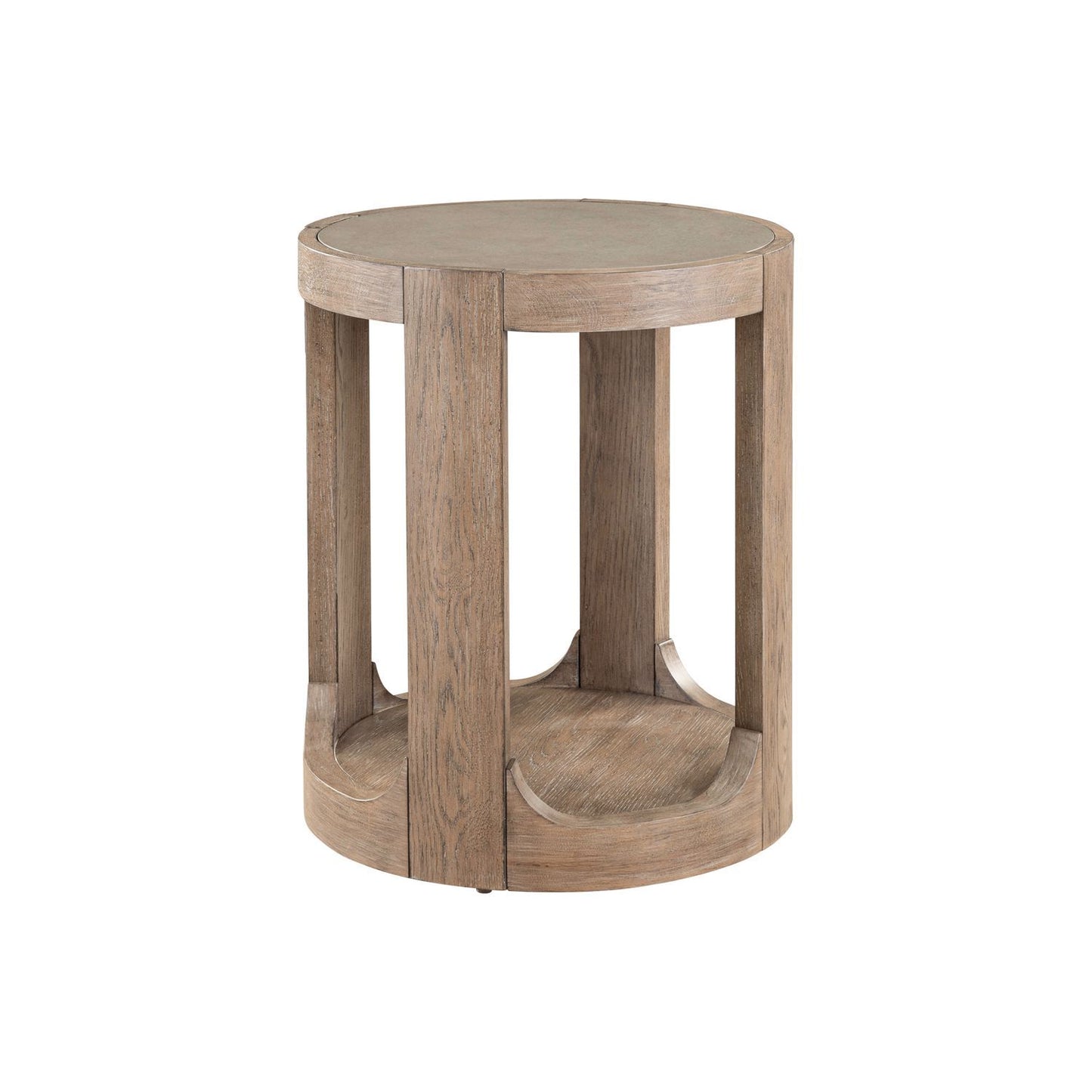South Bend - Round Chairside Table - Brown