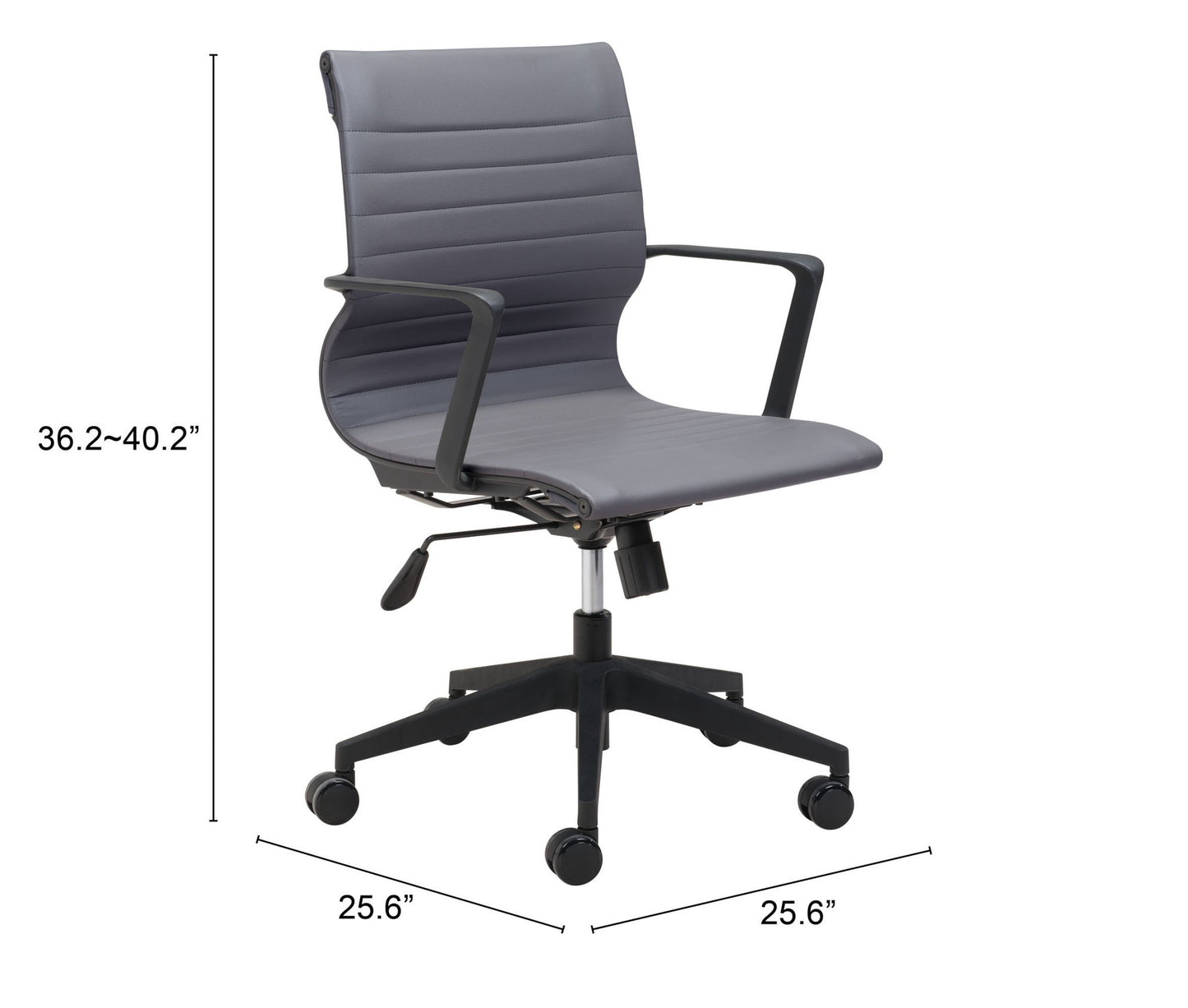 Stacy - Office Chair - Dark Gray