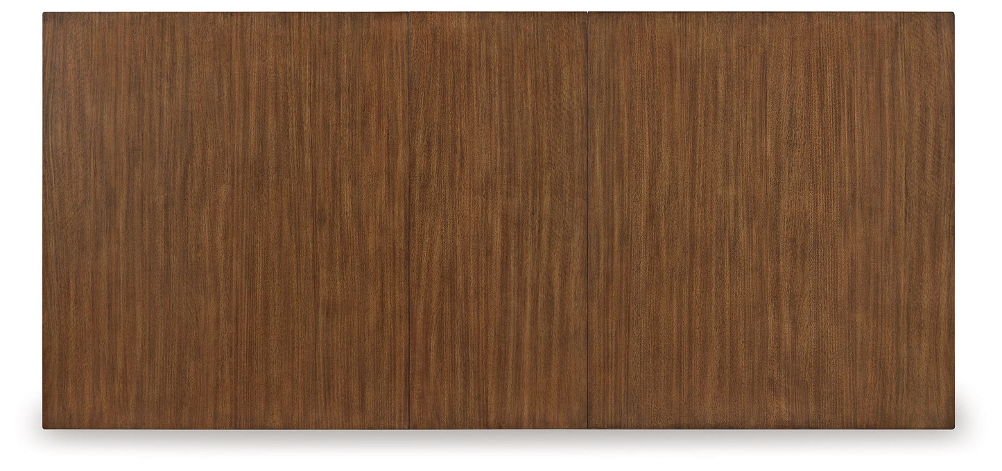 Lyncott - Rectangular Dining Room Extension Table - Brown