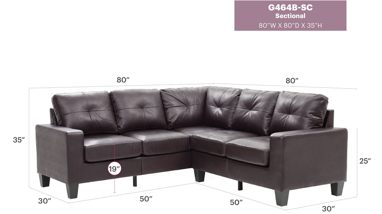 Glory Furniture - Newbury - Sectional