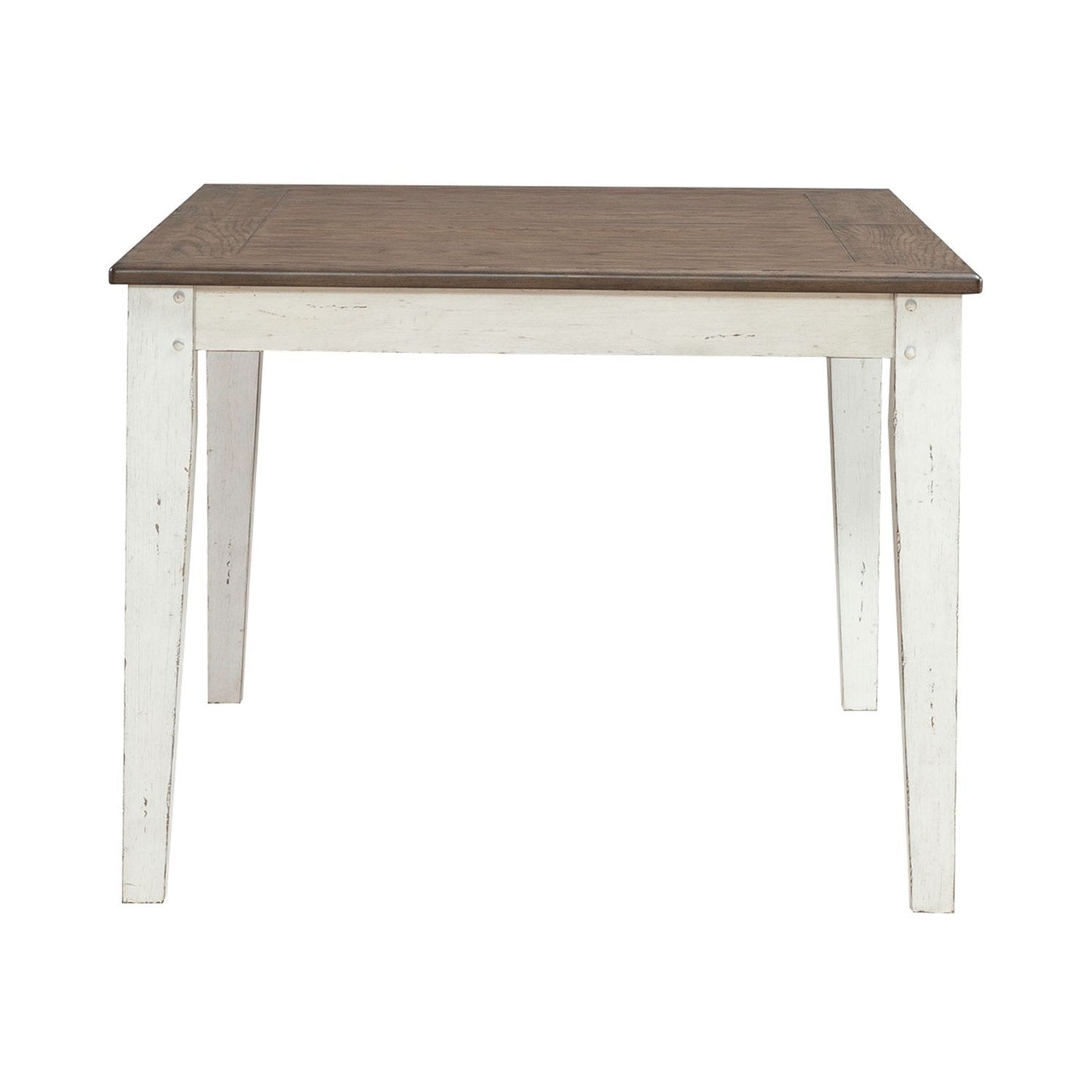 Al Fresco - Rectangular Leg Table - Graphite / Whitestone