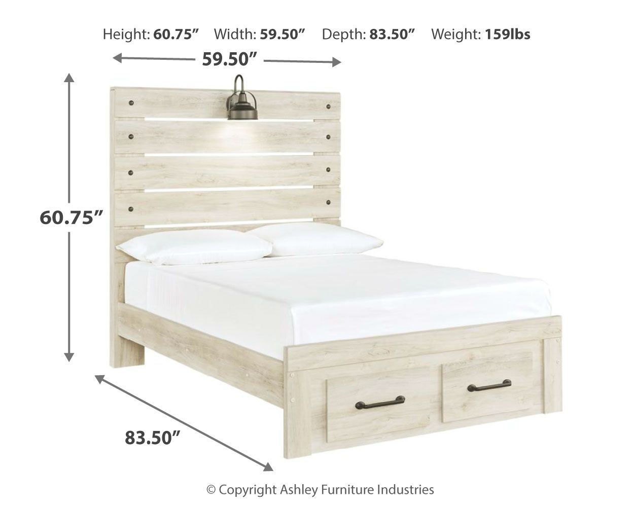 Cambeck - Panel Bed