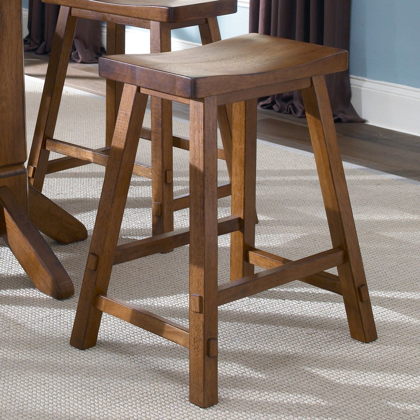 Creations - Sawhorse Counter Stool