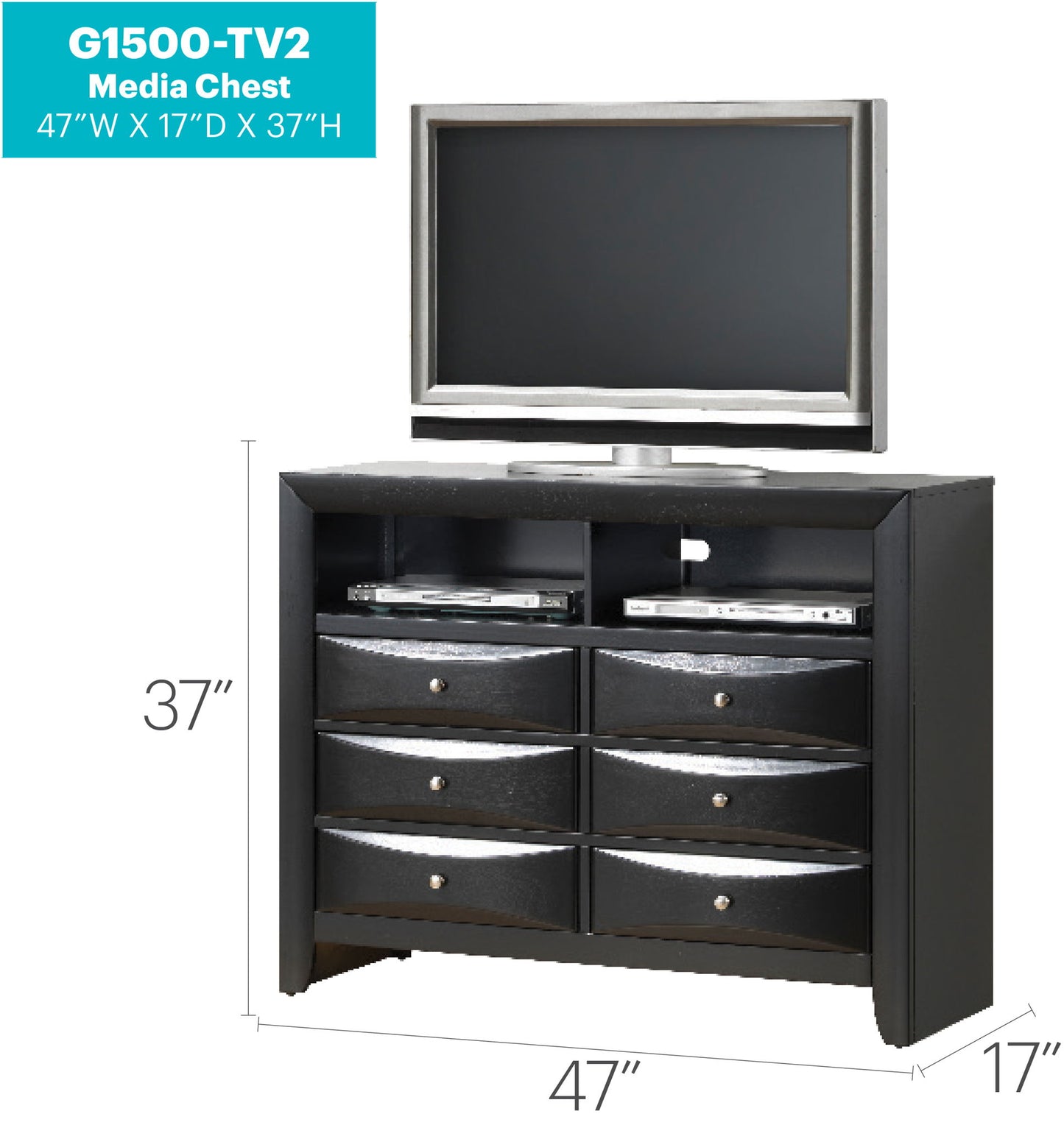 Glory Furniture - Marilla - Media Chest