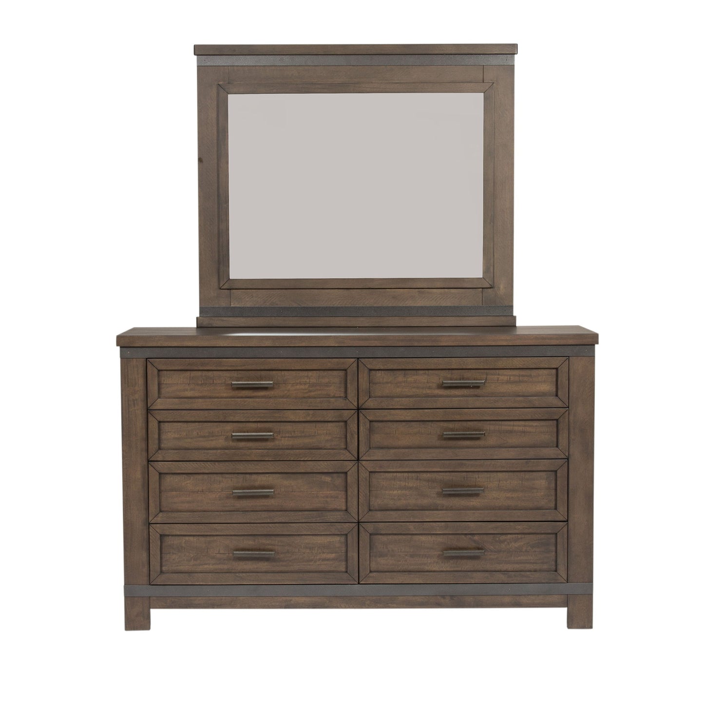 Thornwood Hills - 8 Drawer Dresser - Dark Gray