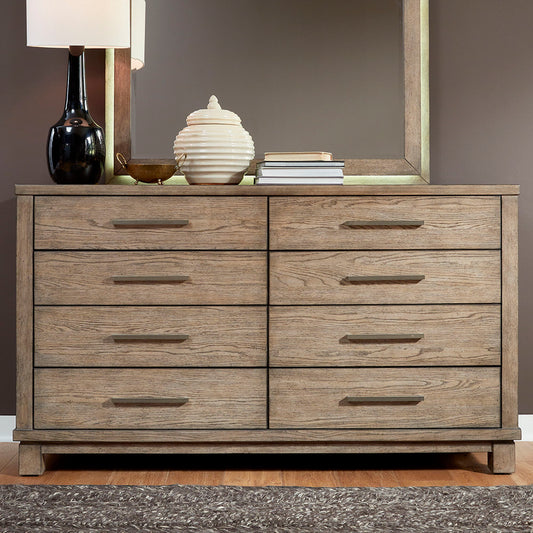 Canyon Road - 8 Drawer Dresser - Light Brown