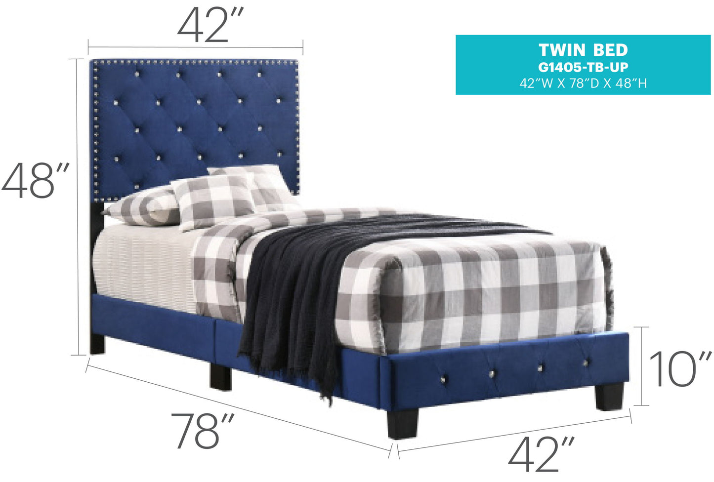 Glory Furniture - Suffolk - Bed