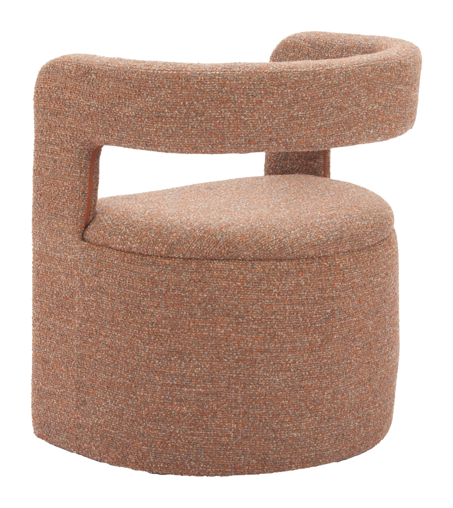 Atria - Accent Chair & Ottoman - Tawny Brown