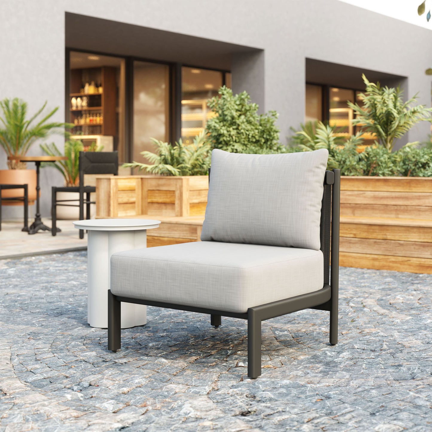 Horizon - Accent Chair - Gray