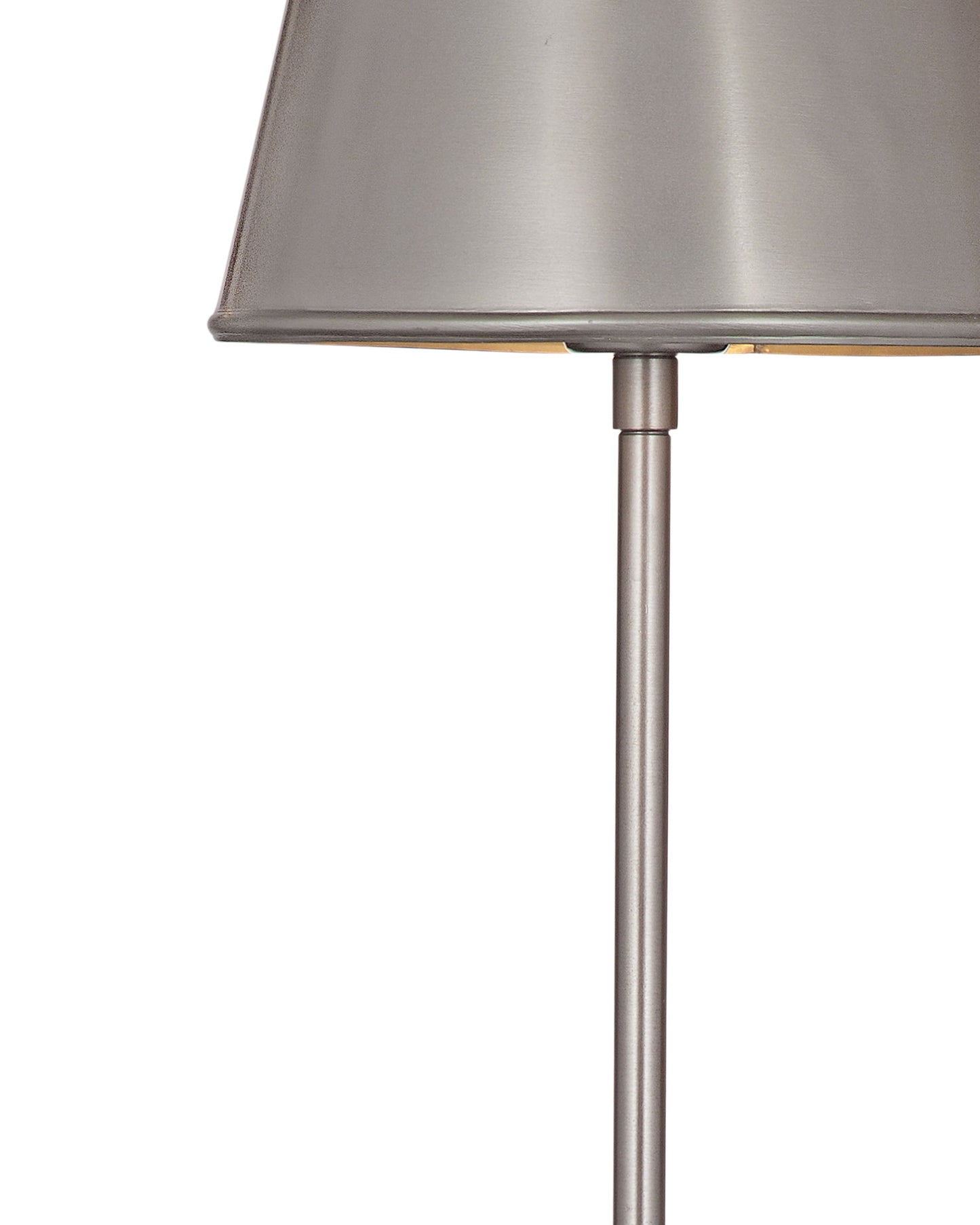 Silver - Table Lamp - White