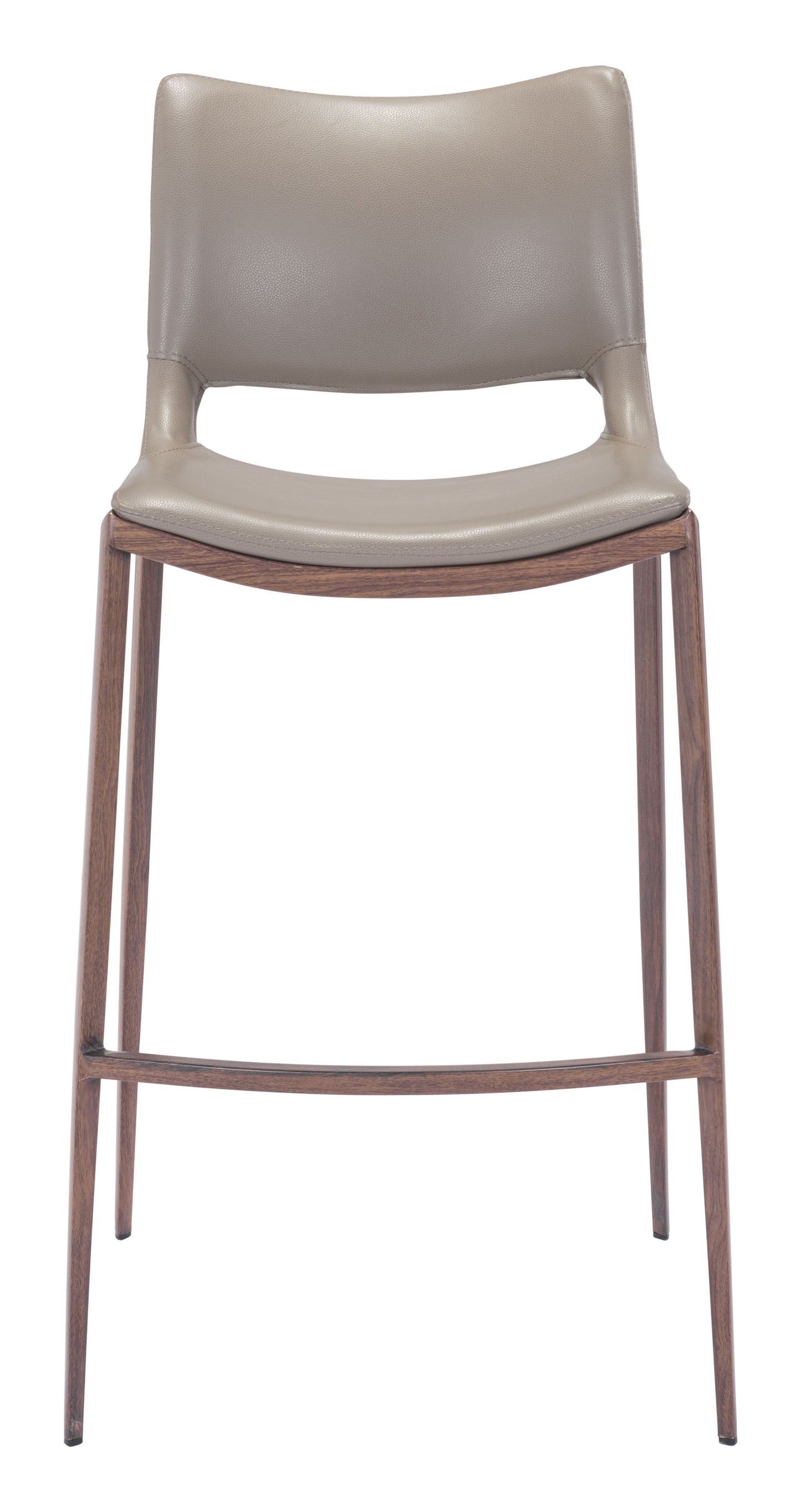 Ace - Bar Chair (Set of 2) - Walnut Legs