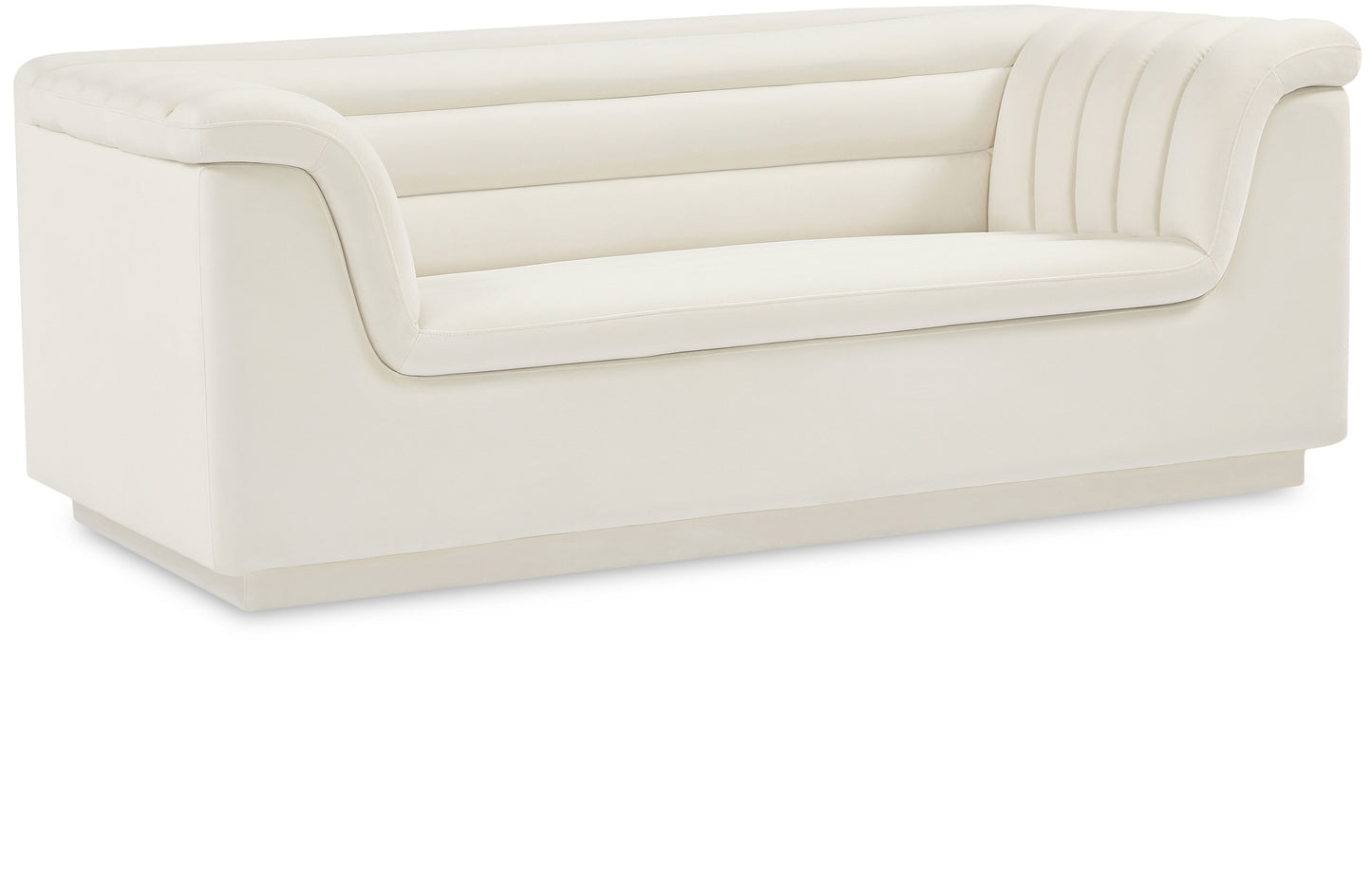 Cascade - Velvet Loveseat