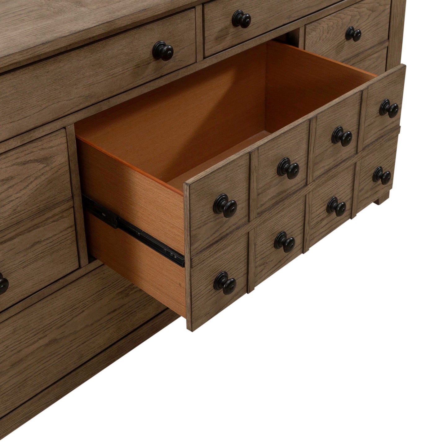 Grandpas Cabin - 7 Drawers Dresser - Light Brown