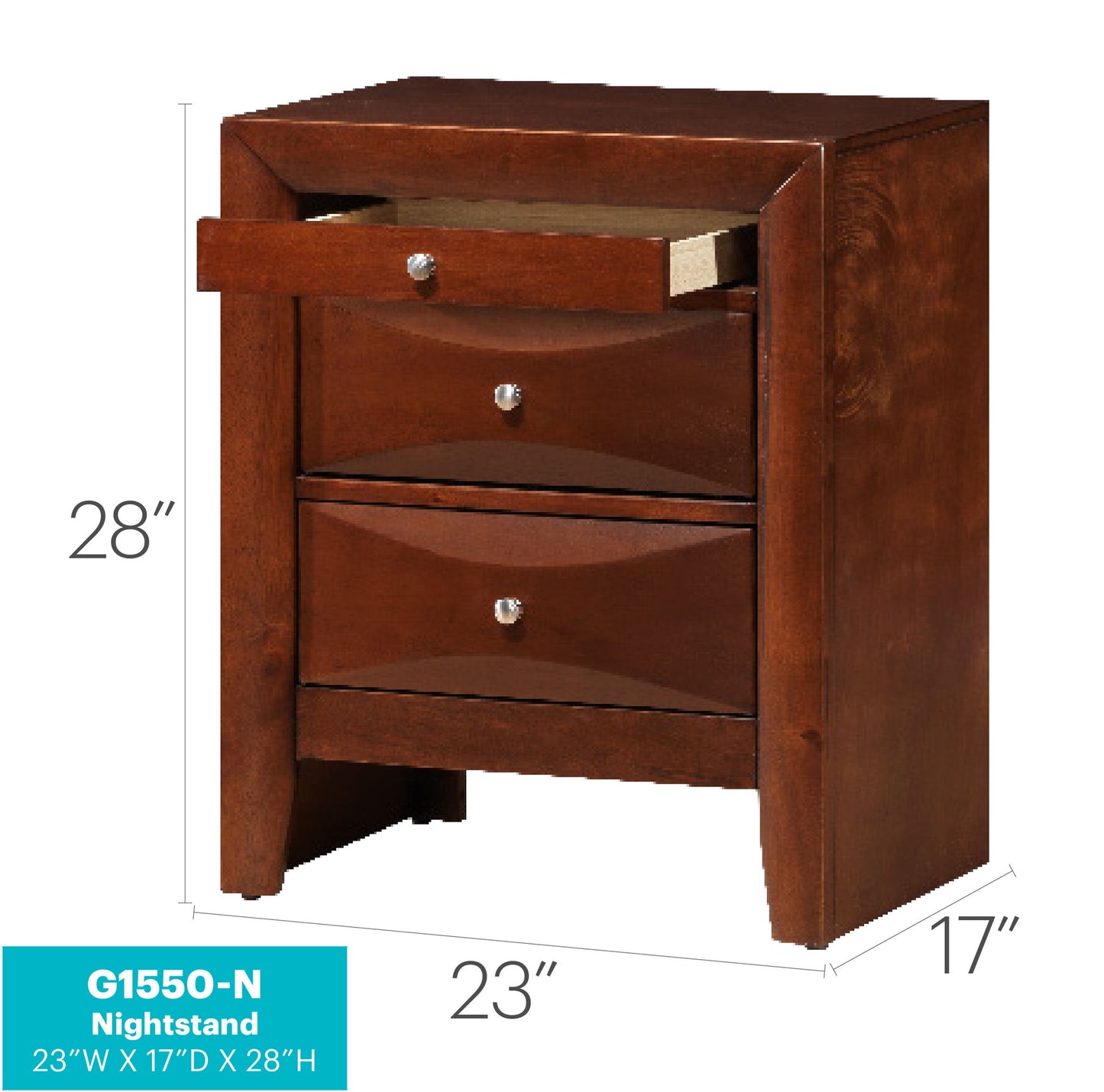 Glory Furniture - Marilla - Nightstand