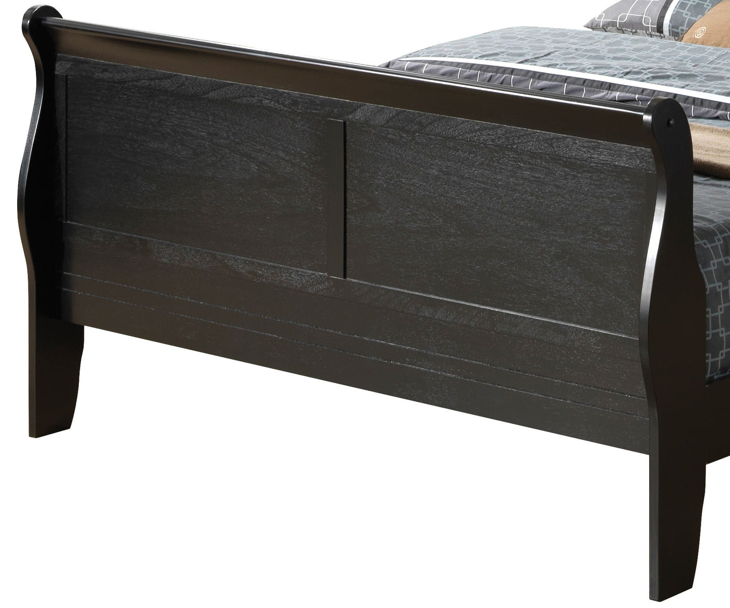 Glory Furniture - Louis Phillipe - Sleigh Bed