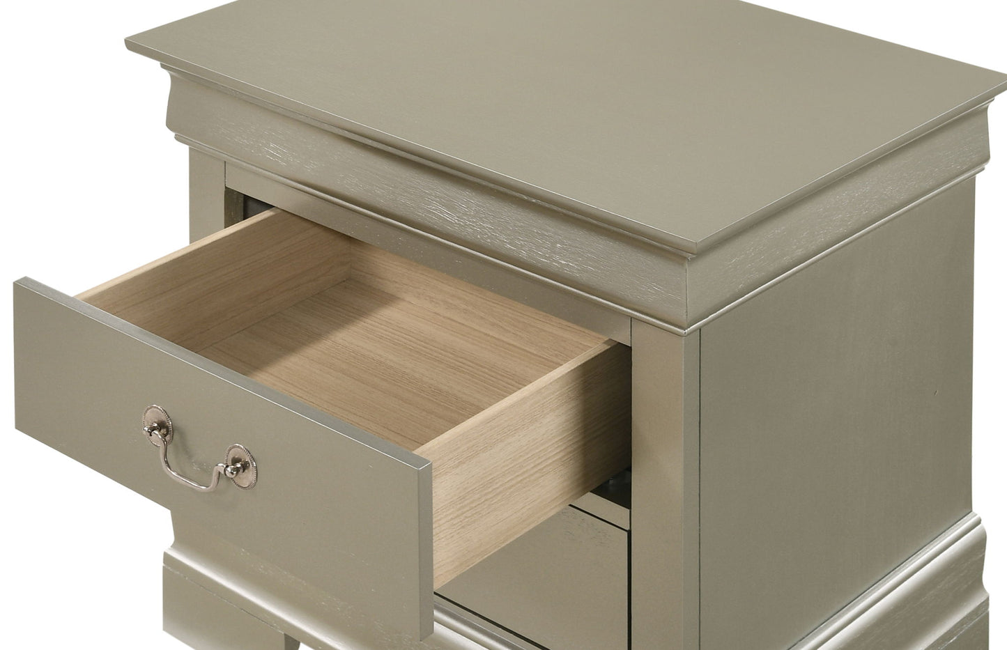 Glory Furniture - Louis Phillipe - 2 Drawer Nightstand