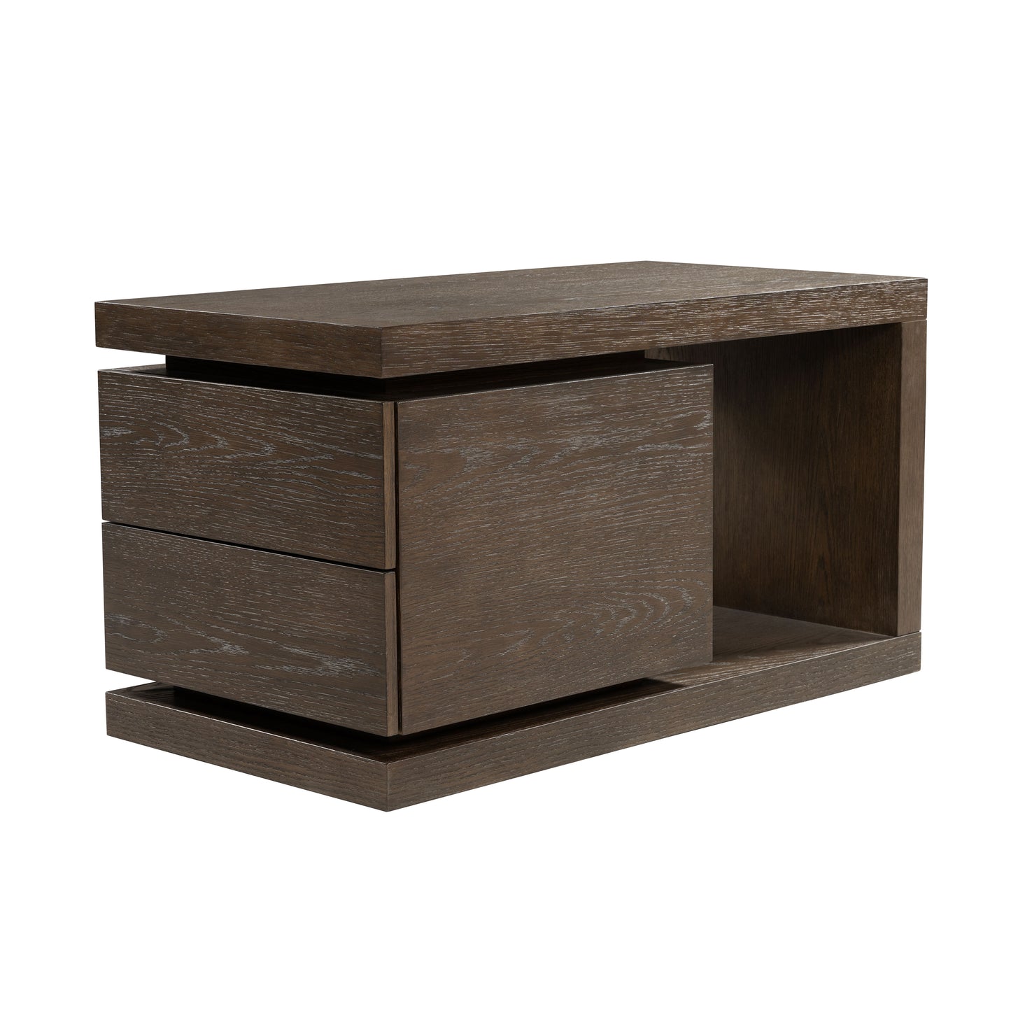 Athens - End Table - Chocolate Brown