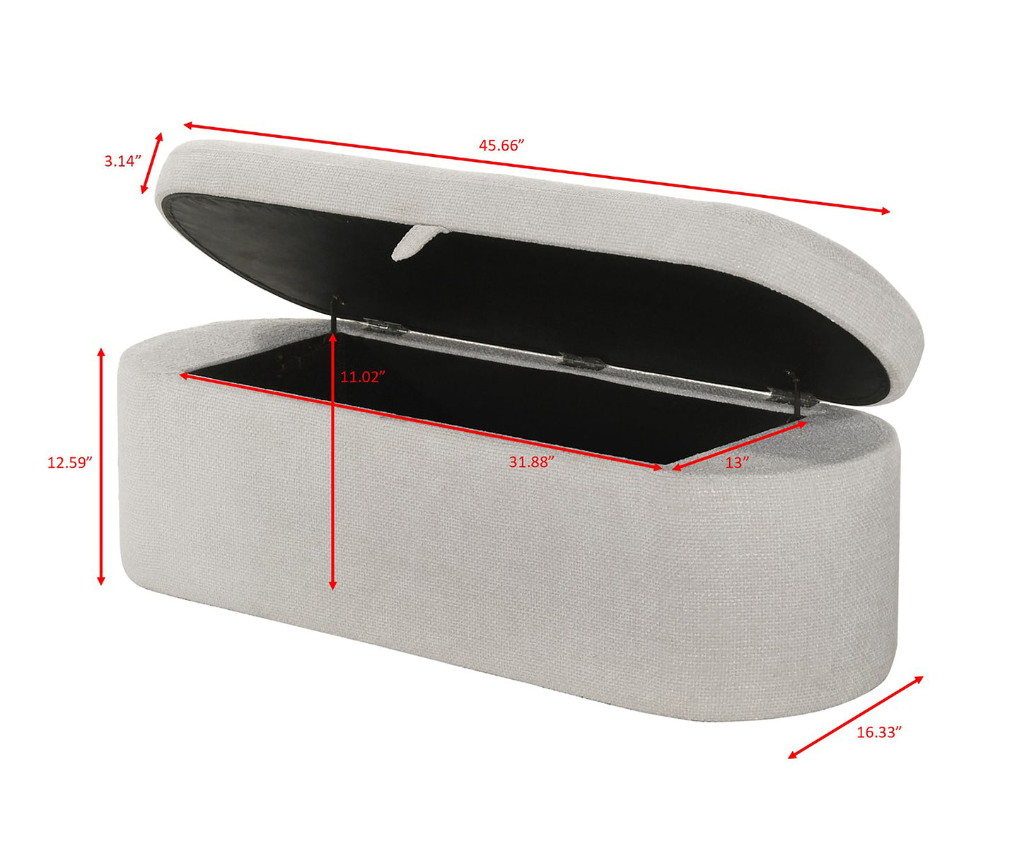 Philipa - Storage Bench