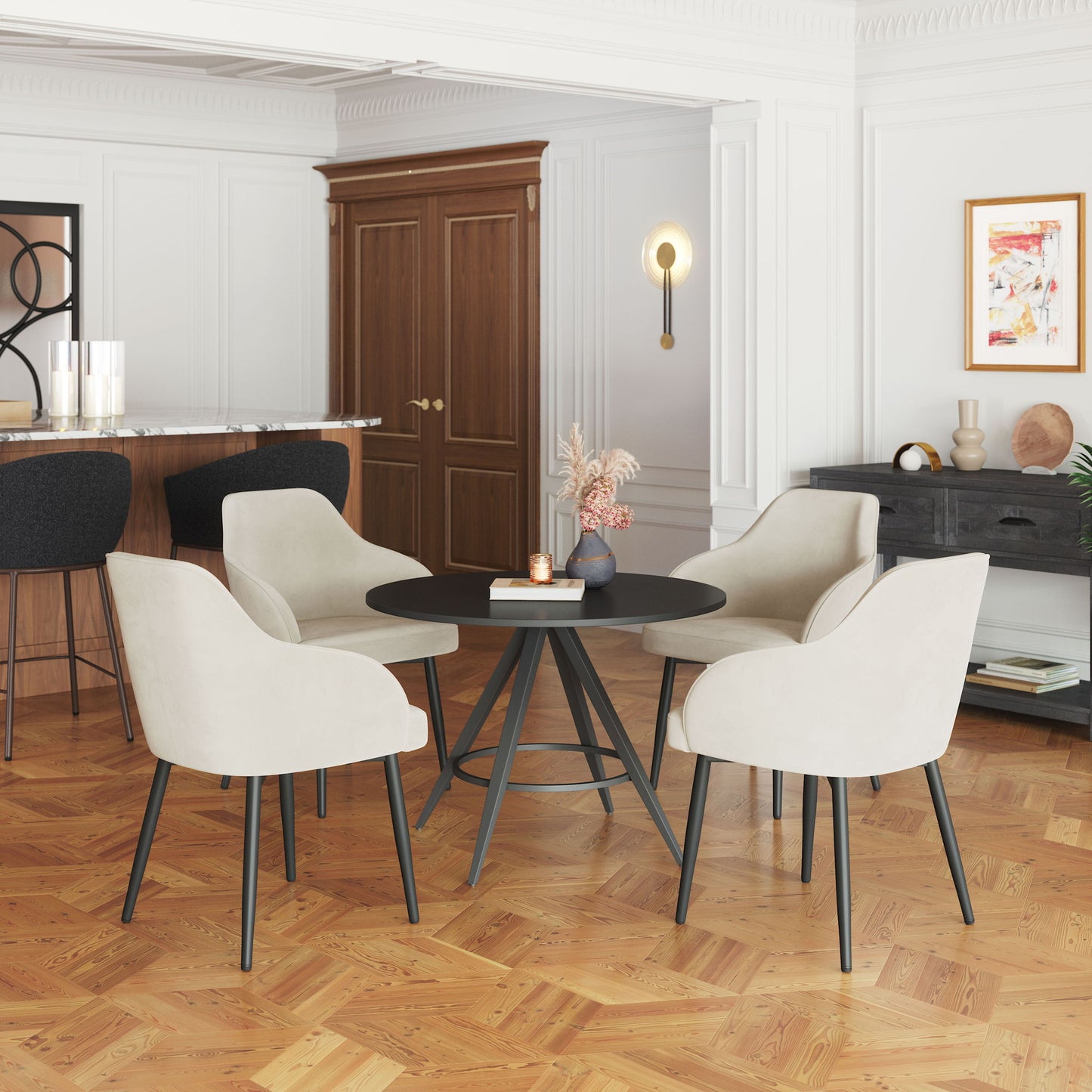 Jolie - Dining Chair (Set of 2) - White