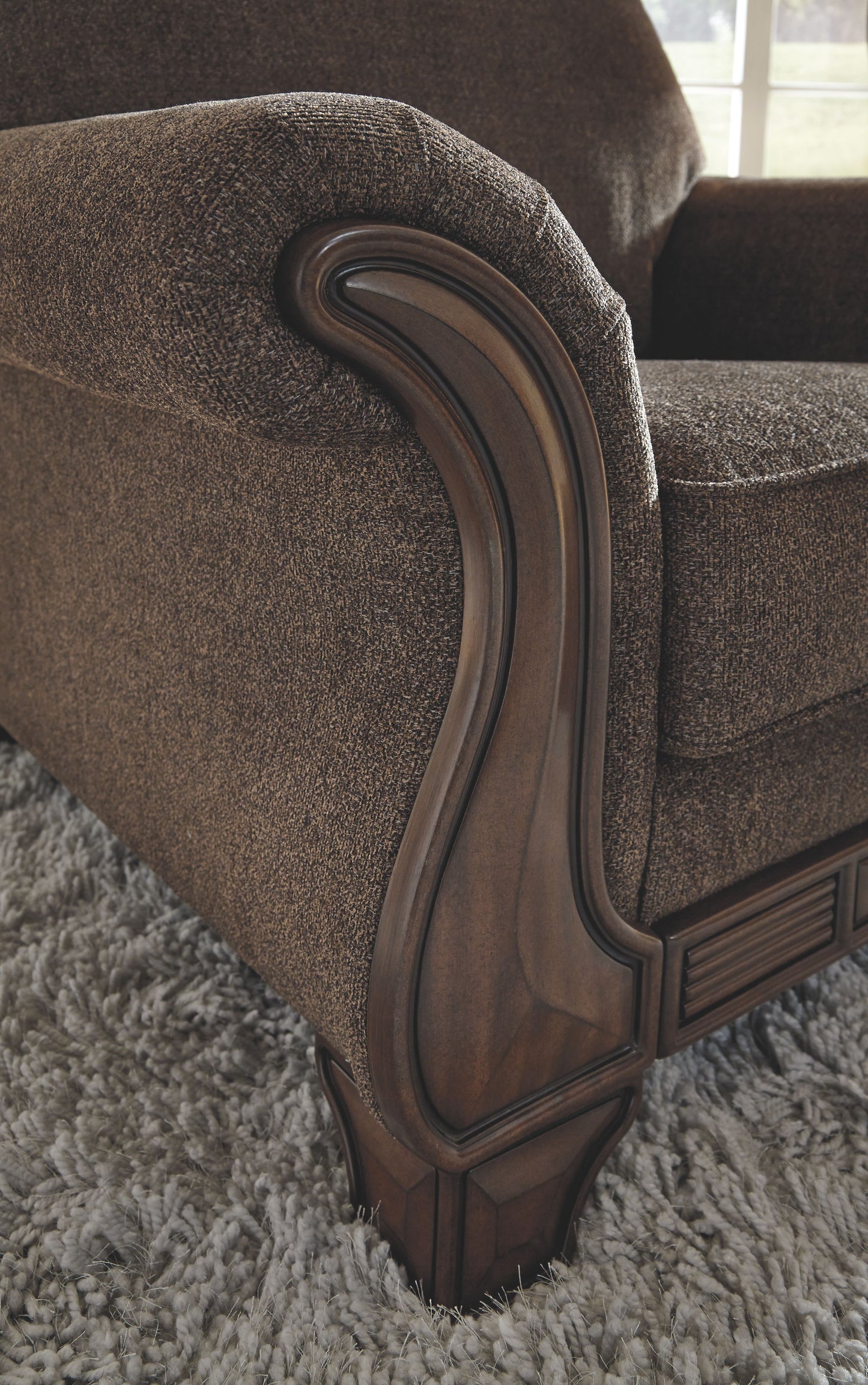 Miltonwood - Teak - Loveseat