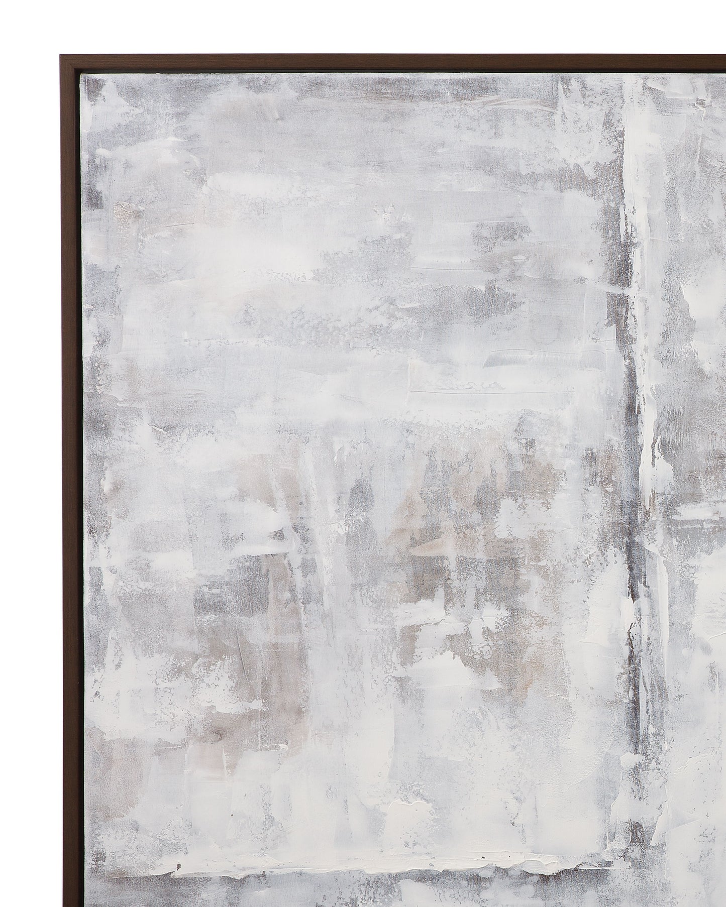 Triad Framed Canvas - Gray