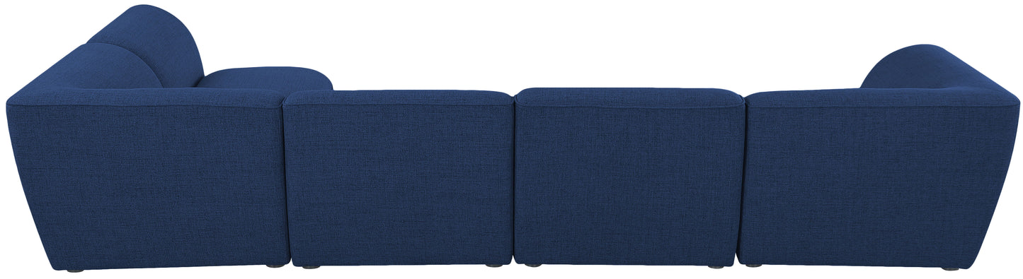 Miramar - Modular Sectional 5 Piece - Navy