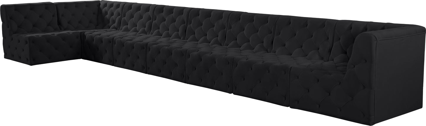 Tuft - Modular Sectional 8 Piece - Black