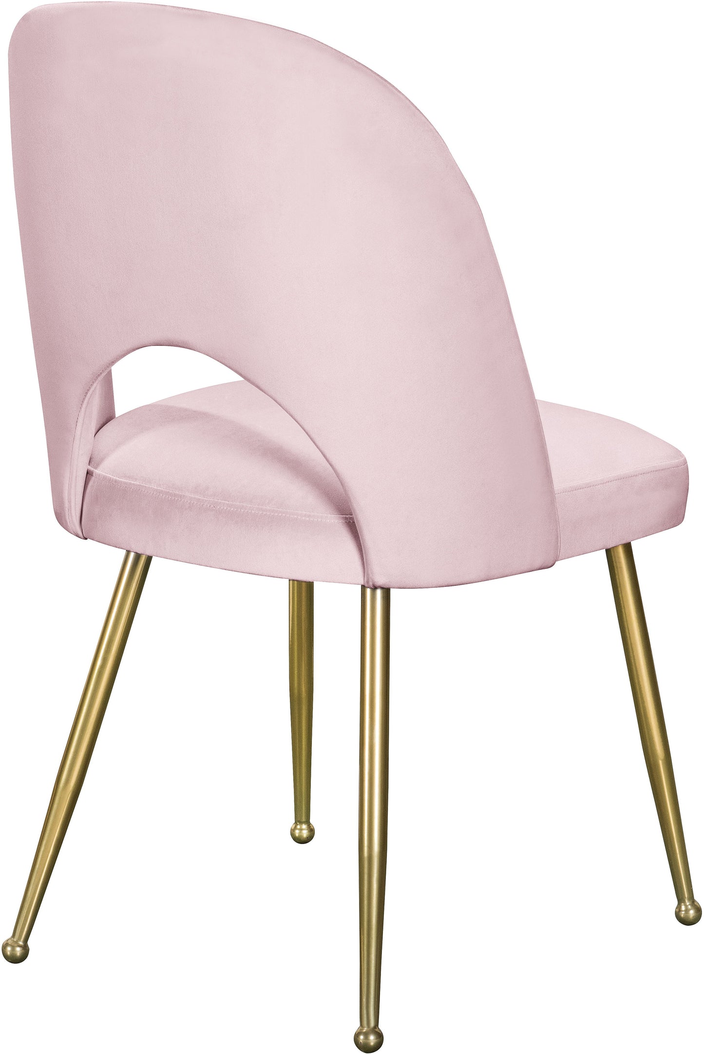 Logan - Dining Chair (Set of 2) - Gold Legs