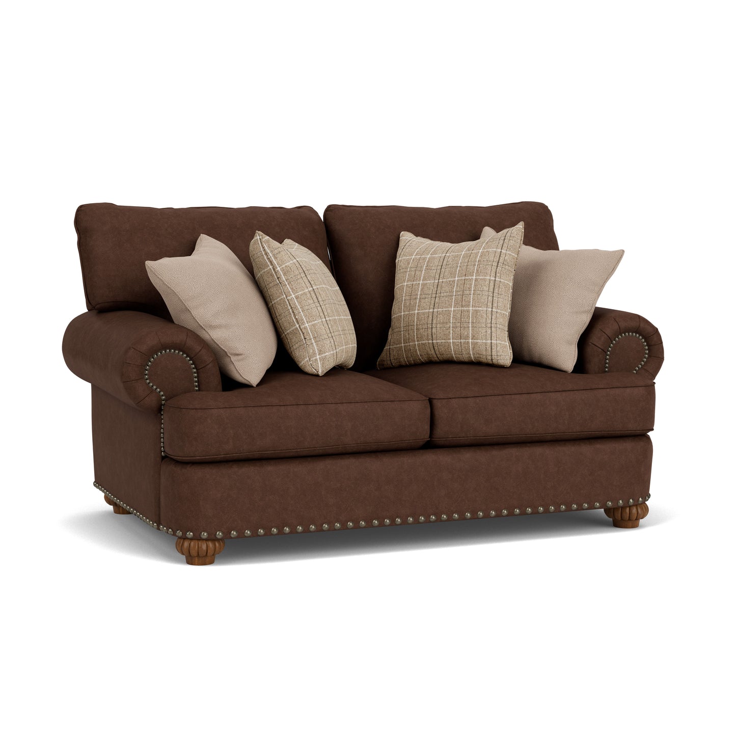 Patterson - Loveseat - Nailhead Trim