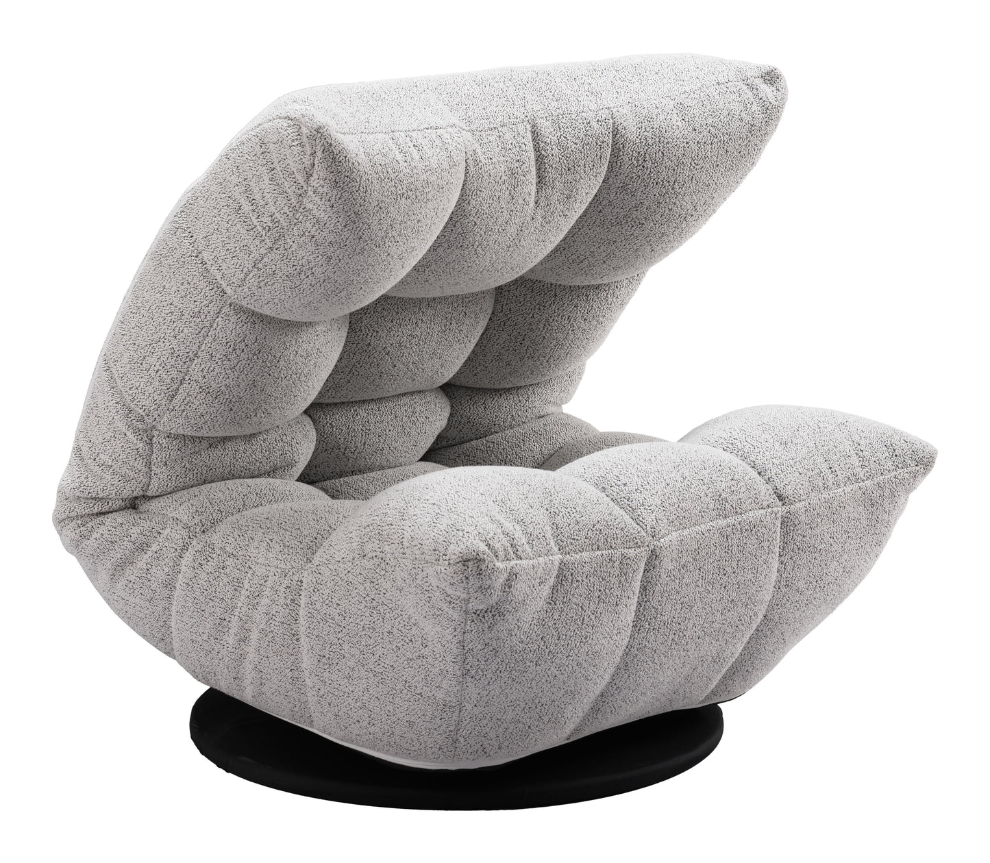 Down Go - Swivel Chair - Ash Gray