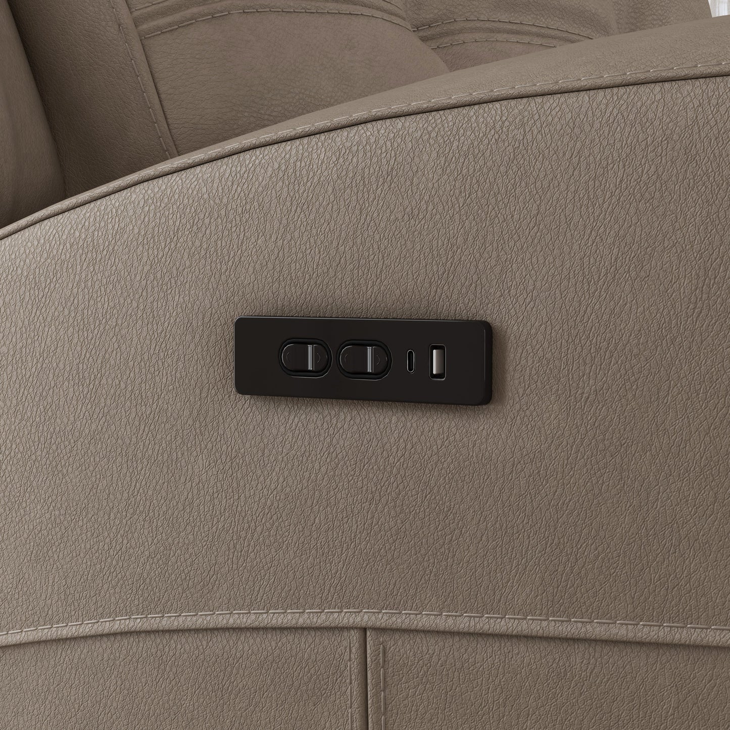 Iris - Power Reclining Sofa With Power Headrests